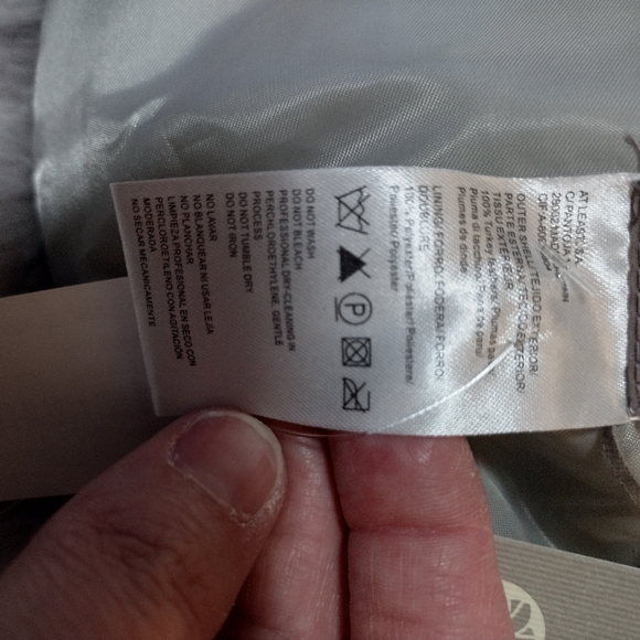 Hoss Introbia Real Turkey Feather Down Fur Scarf  Collar Tie On Gray NWT - Picture 2 of 8